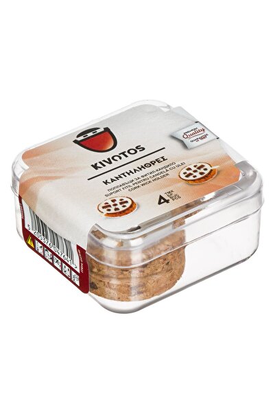 OEM Cork Holders for Oil Candle Wicks Ø3.6cm - 4pcs