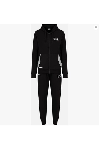 EA7 Emporio Armani Men's Tracksuit, Black