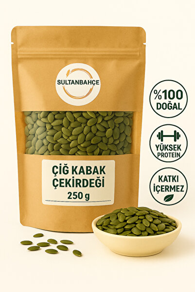 sultanbahçe Çiğ Kabak Çekirdeği İçi – Katkısız, Kavrulmamış, Doğal Sağlıklı A...