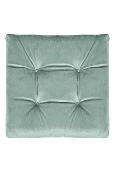 OEM Decorative Chair Cushion Mint Green Velvet 40x40cm