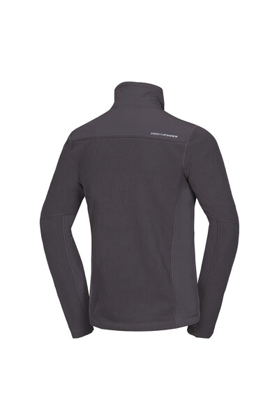 NORTHFINDER Men's polar fleece sweatshirt Mission darkgrey