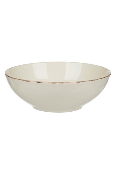 OEM Nordic Style Beige Ceramic Bowl 1.7L