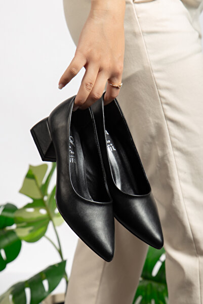 ZSHOES Kadın Hafif Topuklu Ayakkabı {İthal Malzme} (41/42/43 Özel Büyük Numara Dahil)