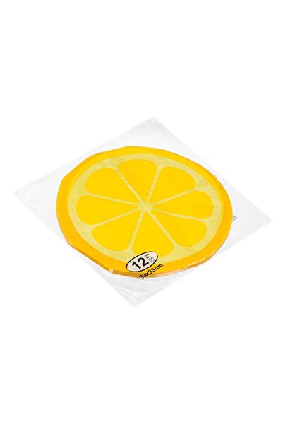OEM 2-Ply Lemon Shaped Table Napkins 33x33cm - 12pcs