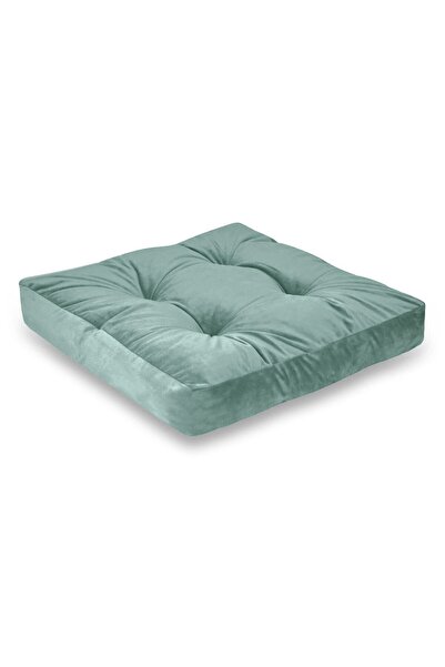 OEM Mint Green Velvet Floor Pillow 43x43cm