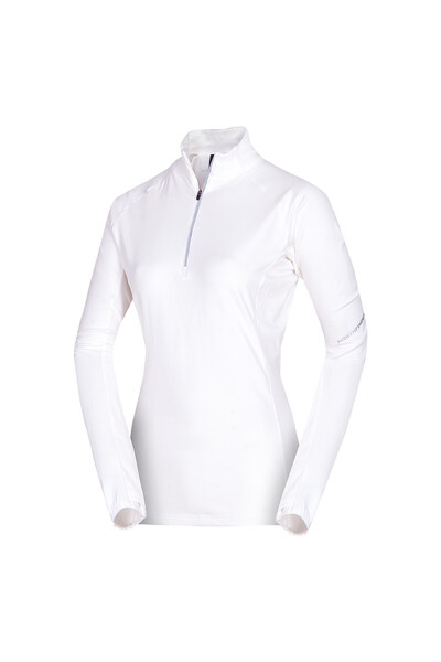 NORTHFINDER Women's active technical ski sweater JASLYN white