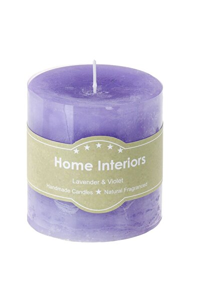OEM Lumanare Parfumata Lila cu Aroma de Lavanda Violeta Ø6.5x7cm