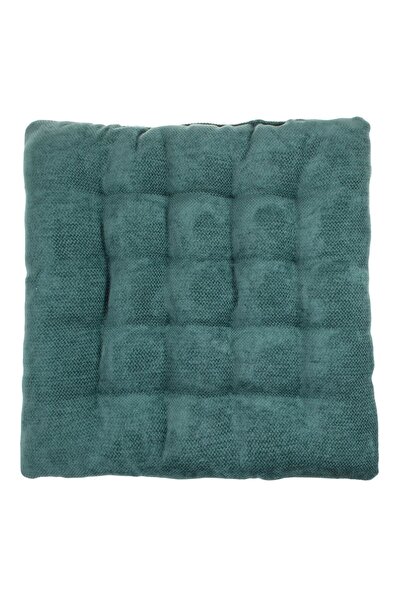 OEM Decorative Chair Cushion Chenile Green 38x38cm
