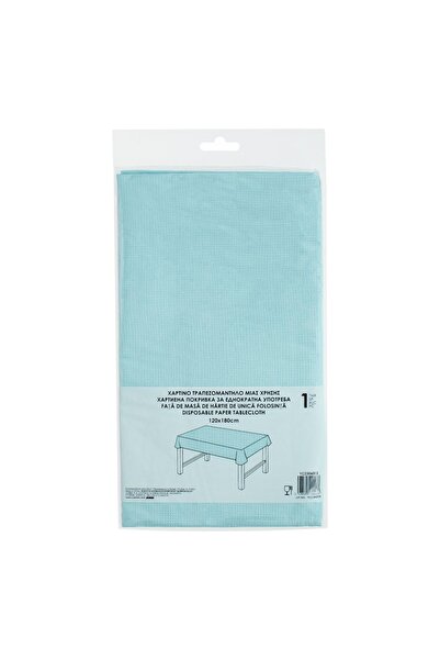 OEM Fata de Masa de Hartie Bleu 180x120cm