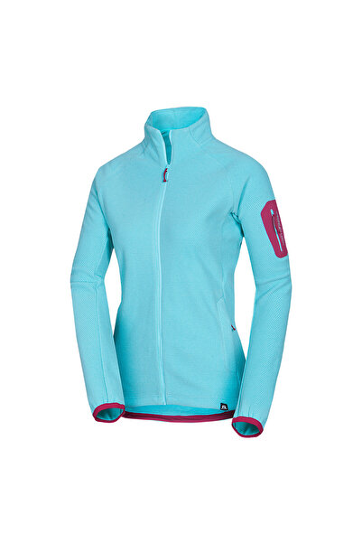 NORTHFINDER Bluza dama din Polar fleece pentru trekking Cevedale lightblue