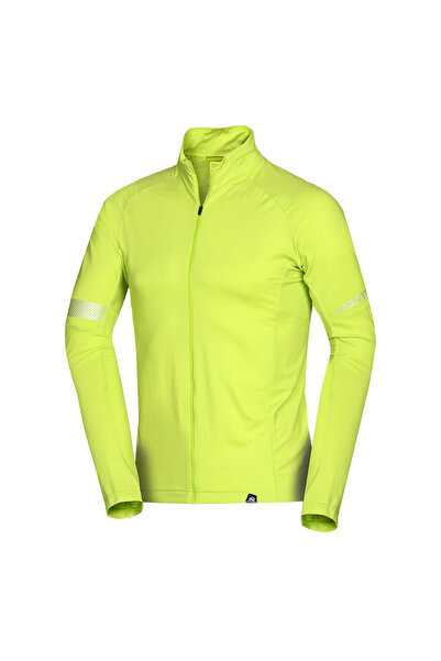 NORTHFINDER Bluza fleece Dri-release®DUO barbati BUKOVEC 1 limegreen