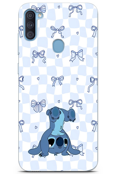 Elorakılıf Samsung Galaxy A11/M11 Uyumlu Baskılı Yumuşak Silikon Şeffaf Telef...