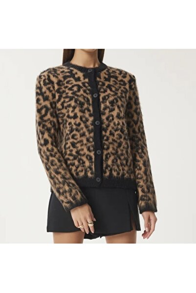 Mor life moda Leopard Print Cardigan for Women