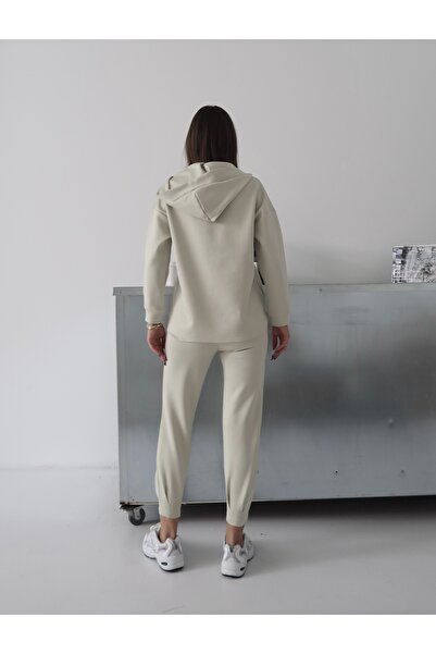 Paw Garage Γυναικείο σετ Nexa Scuba Fabric με κουκούλα Κάτω-Επάνω