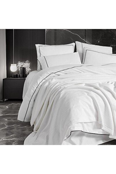 OEM Σετ κλινοσκεπασμάτων και παπλωμάτων Mahur Pique (100% βαμβάκι)