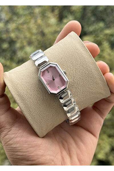 Tulpar New Season Special Cut Glass Design Octagonal Case Women's Wristwatch