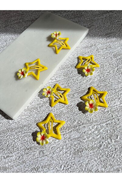 EMKSHOP CÂRLIG BIG STAR CU FLORI (6 BUC.)