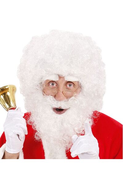 Widmann Set peruca si barba Mos Craciun creata cu mustata