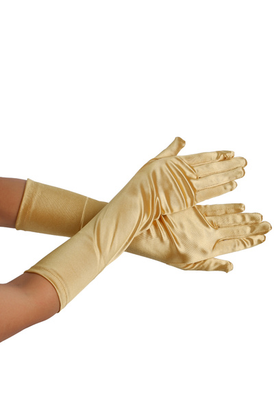 Hayalperest boncuk Premium Satin Long Evening Gloves Opera Length Engagement Wedding Prom Evening Dress Stylish Accessory