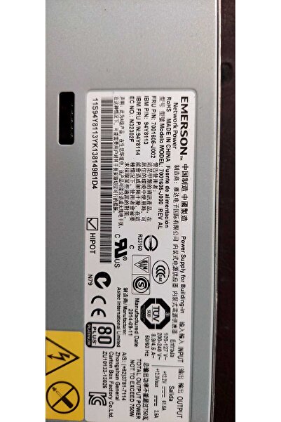 Emerson 7001605-J000 Server Power x3550 x3650 M4 750W 94Y8113 94Y8114 7001605...