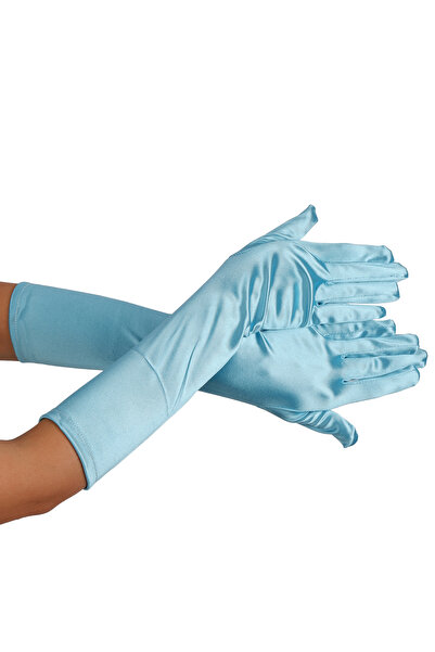 Limelia Premium Satin Long Evening Gloves Opera Length Engagement Wedding Prom Evening Dress Stylish Accessory