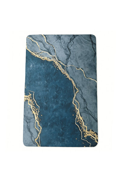 zola Bath mat, Zola®, abstract pattern, non-slip, polyester, 50x80 cm, grey with black