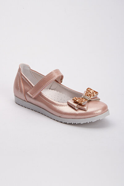 N NOXXO Powder Pink Non-Slip Sole Girl's Ballerina Ballerinas