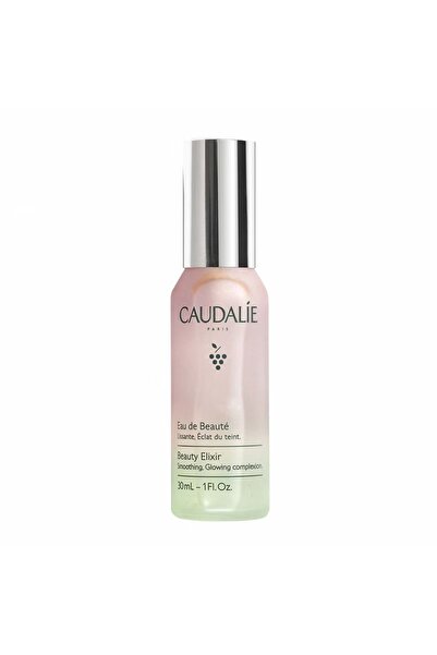 Caudalie Spray facial cu elixir de frumusețe 30 ml – Fixează machiajul, împrospătează și rafinează porii