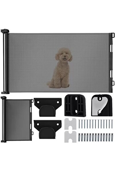 ISO Trade Sp Plasa Siguranta Retractabila 160cm pentru Caini si Copii – Barie...