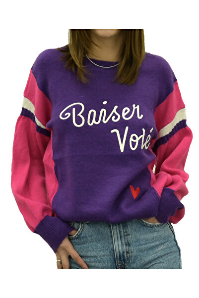 ciao milano SWEATER CU LOGO „BAISER VOLÉ”