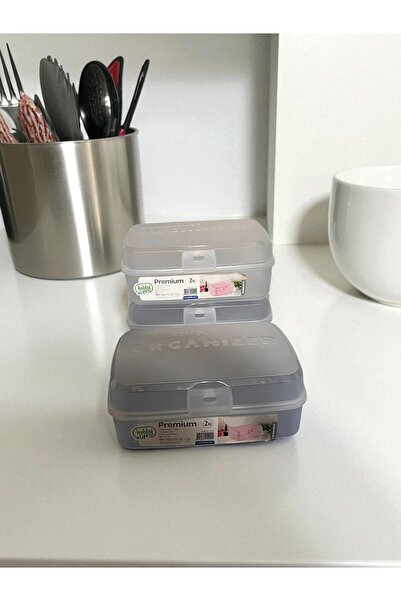 RİVO HOME DECOR Premium Organizer Box 2 Lt Set of 3