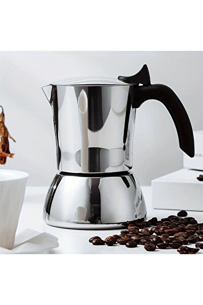 CC 9-cup stainless steel espresso coffee maker