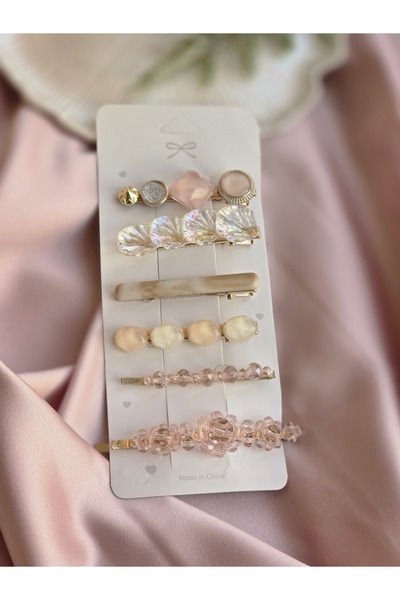 Glamluxe Kadın çoklu çıt çıt toka