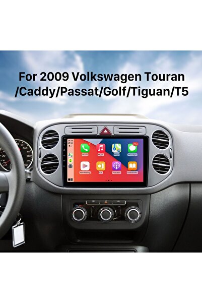 smartgo Volkswagen Touran/Caddy/Passat/Golf/Tiguan/T5 için 2009+ Multimedya S...