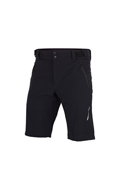 NORTHFINDER Albrecht black men's trekking shorts
