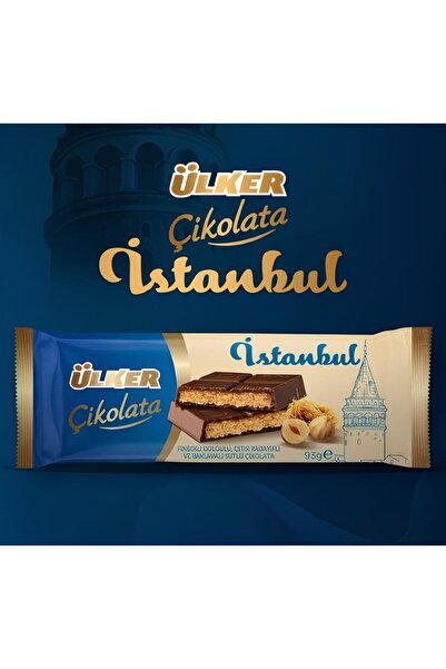 Ülker Çikolata İstanbul Fındıklı Çıtır Kadayıflı 93 G