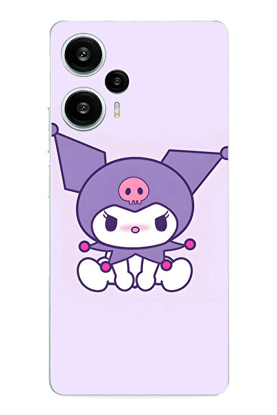 TechTree حافظة سيليكون مطبوعة بتصميم كورومي متوافقة مع POCO F5