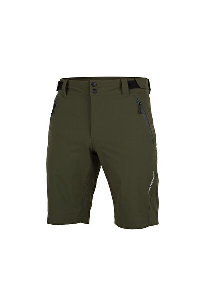 NORTHFINDER Albrecht men's trekking shorts darkgreen