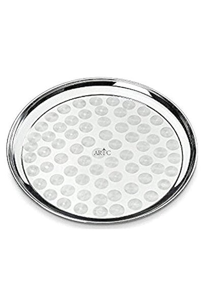 Generic ARTC Stainless Steel Serving Round Tray Non Magnet 35cm