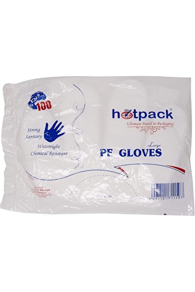 Hotpack Disposable Gloves - 100 Pieces