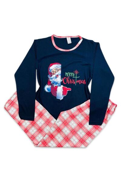 Intisimo Pijamale pentru femei, cu tematică de Crăciun, Moș Crăciun, bleumari...