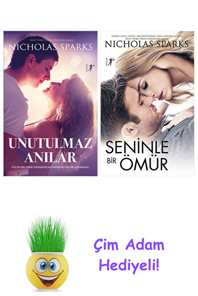 Artemis Yayınları Nicholas Sparks 2 Kitap Seti + Çim Adam Hediye