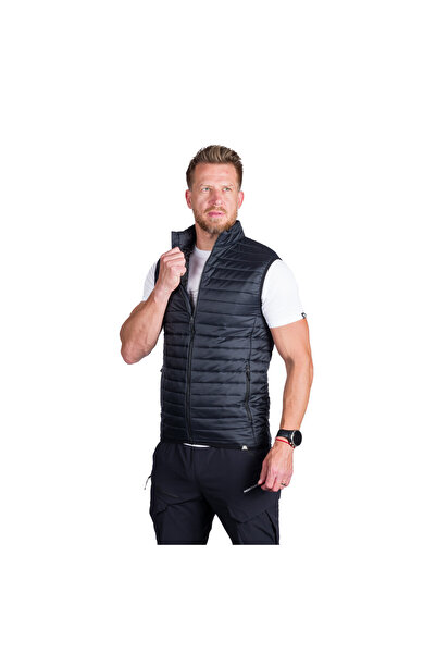 NORTHFINDER Giuseppe black men's insulated outdoor vest
