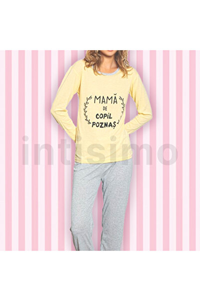 Intisimo Γυναικείες Πιτζάμες, Μπλούζα + Μακρύ Παντελόνι, Παιδική Συλλογή Pozn...