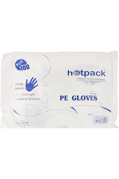 Hotpack Disposable Gloves - 100 Pieces