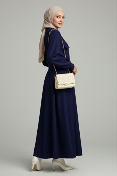 ENDAMIM Buttoned Blouse with Skirt Suit Cotton Soft Medium Thickness Seasonal Fabric