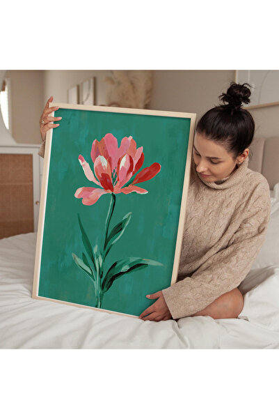 Tuba Decor Tablo dintr-o singură bucată cu rame din lemn pentru sufragerie, sufragerie, bucătărie