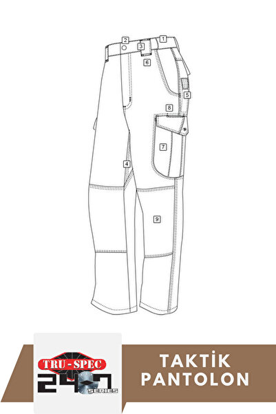 Tru-Spec 24-7 Series Ascent Tactical Pants | Coyote