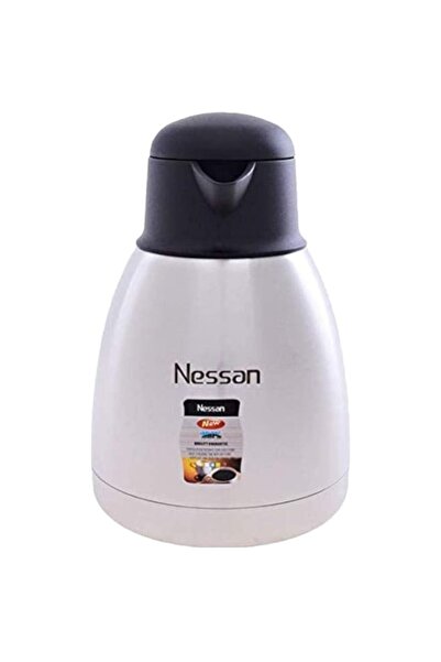 Generic Nessan Full Steel Euro Flask, 1 Liter - [RBL-07]