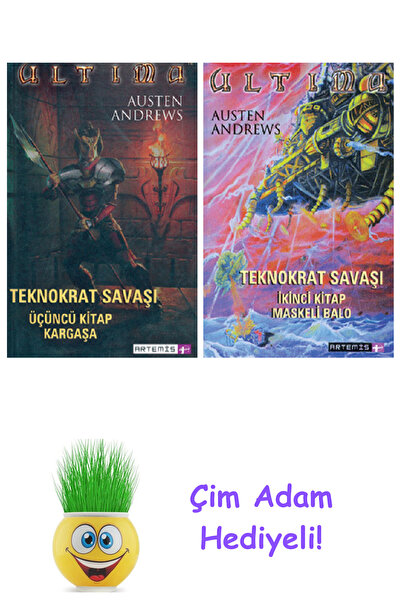 Artemis Yayınları مجموعة كتب أوستن أندروز المكونة من كتابين + هدية رجل العشب